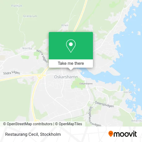 Restaurang Cecil map