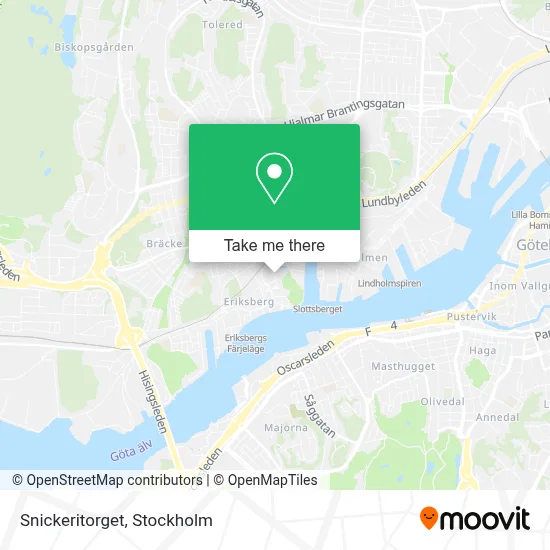 Snickeritorget map
