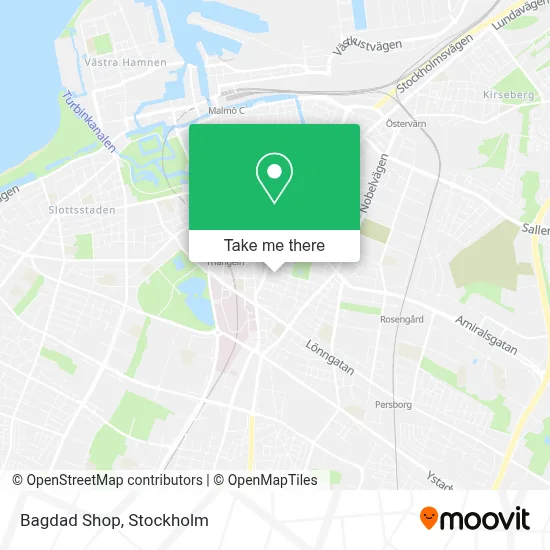 Bagdad Shop map