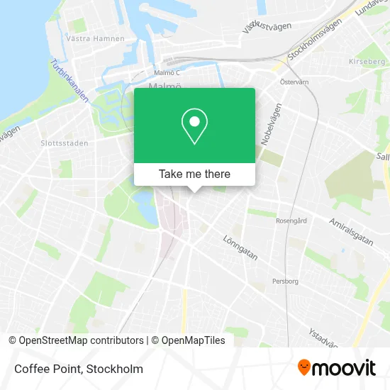 Coffee Point map