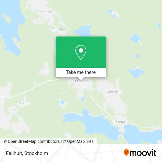 Fallhult map