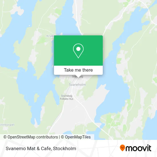 Svanemo Mat & Cafe map