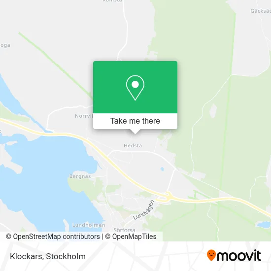 Klockars map
