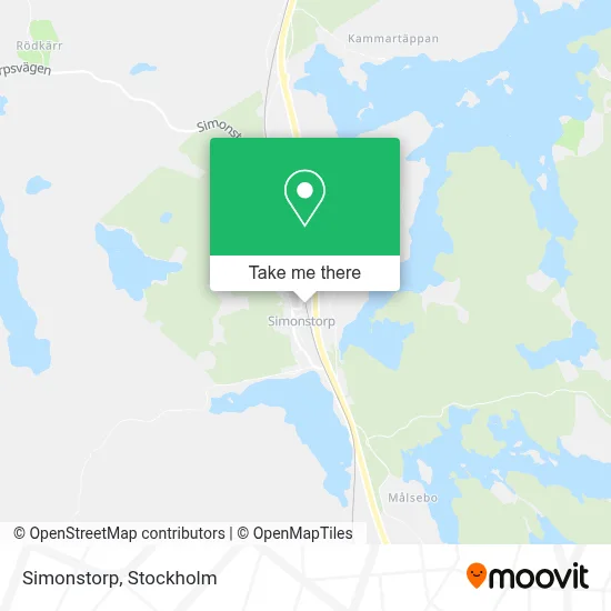 Simonstorp map
