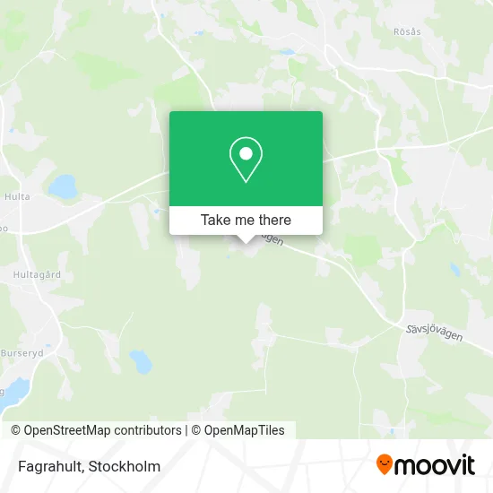 Fagrahult map