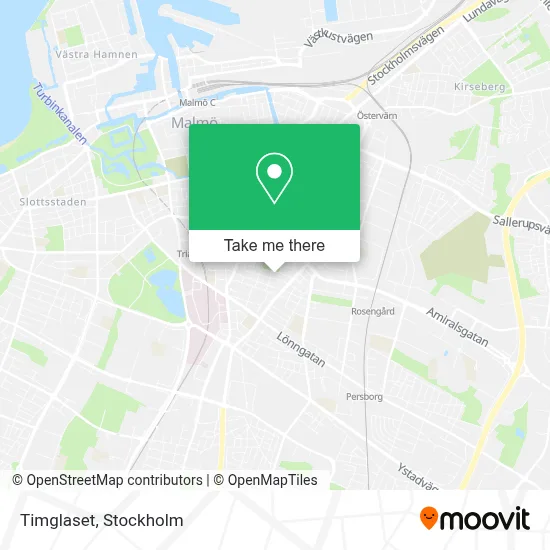 Timglaset map