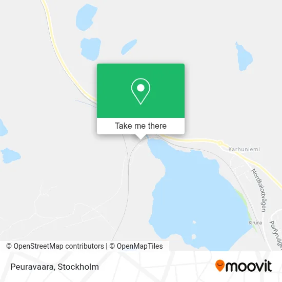 Peuravaara map