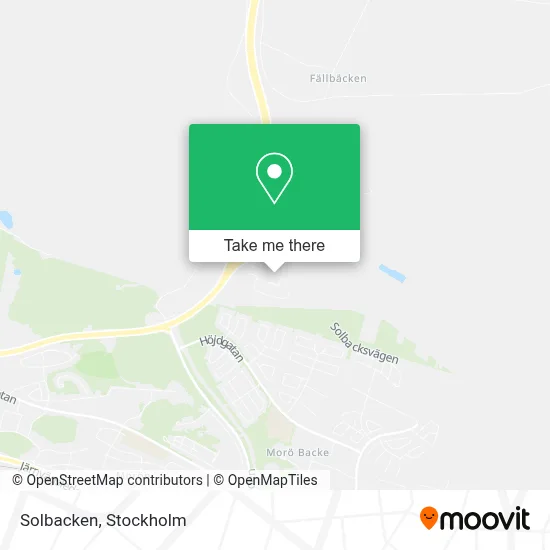 Solbacken map