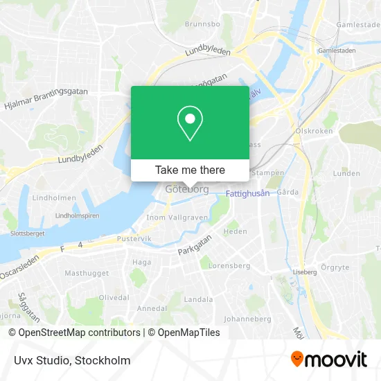 Uvx Studio map