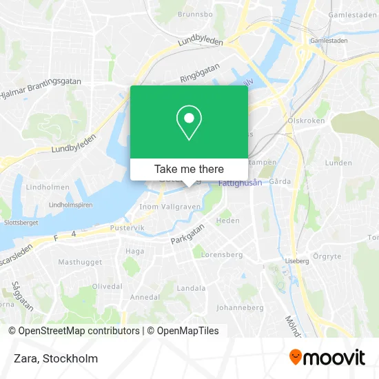 Zara map