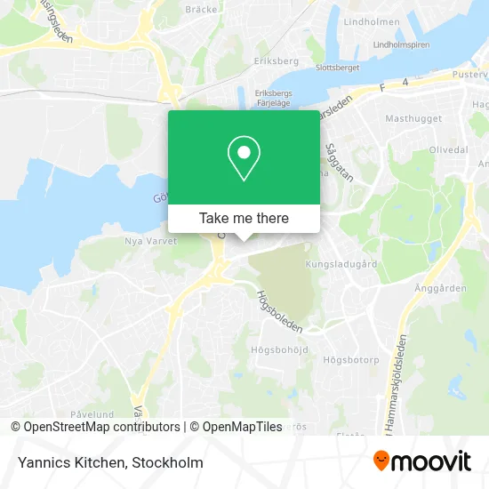 Yannics Kitchen map