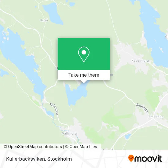 Kullerbacksviken map