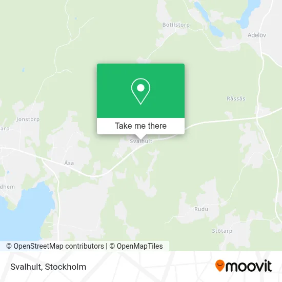 Svalhult map