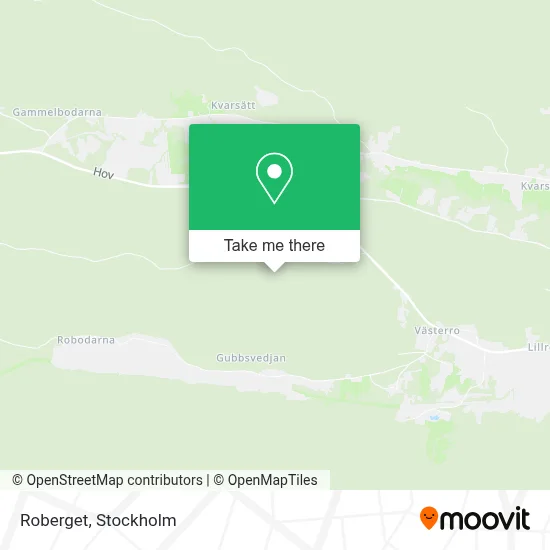 Roberget map