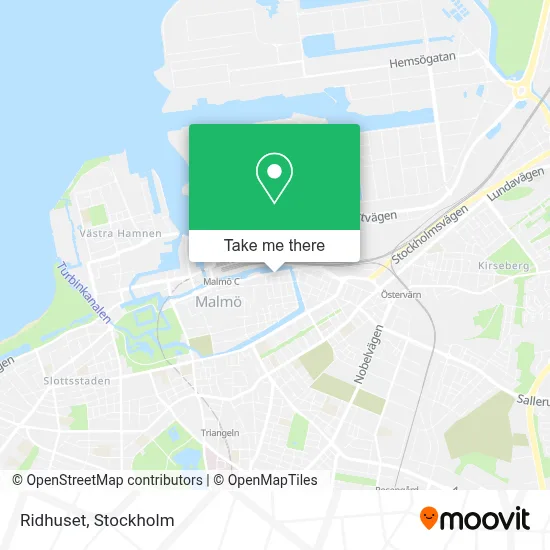 Ridhuset map