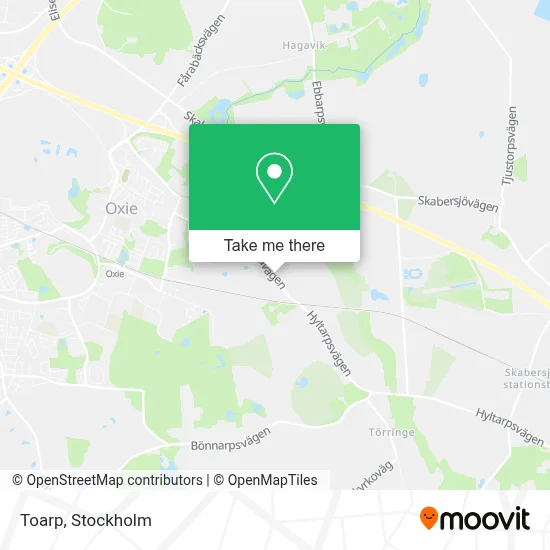 Toarp map
