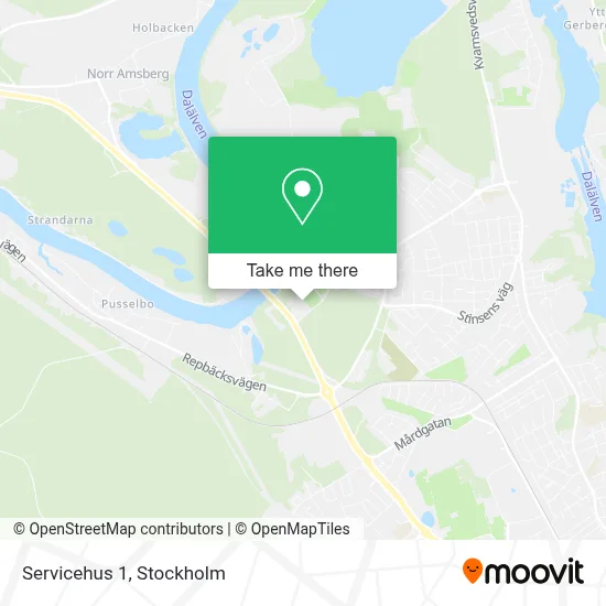 Servicehus 1 map