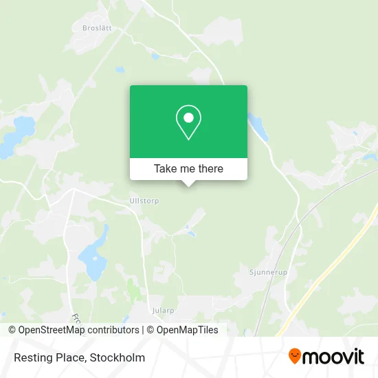 Resting Place map