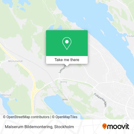 Malserum Bildemontering map