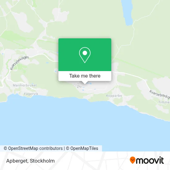 Apberget map