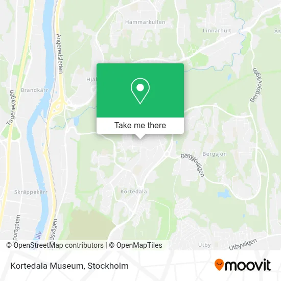 Kortedala Museum map