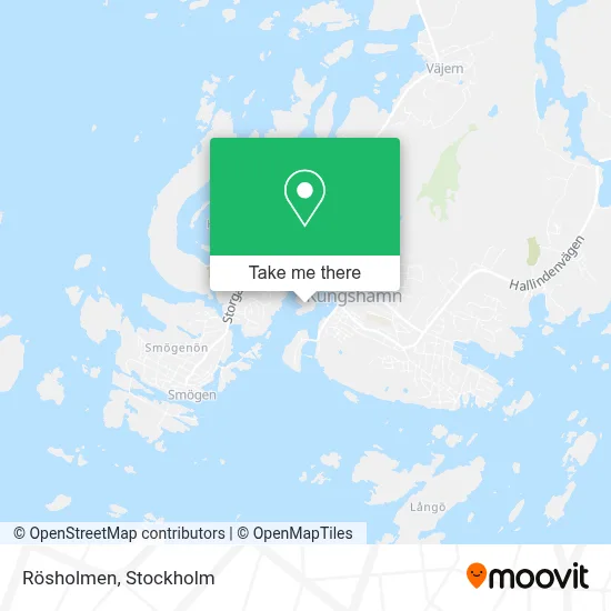 Rösholmen map