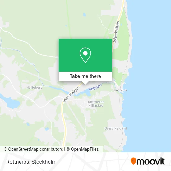 Rottneros map