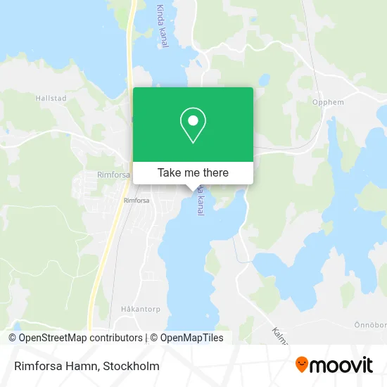 Rimforsa Hamn map