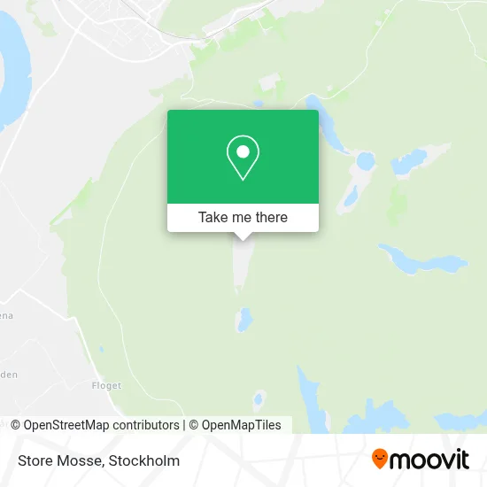 Store Mosse map
