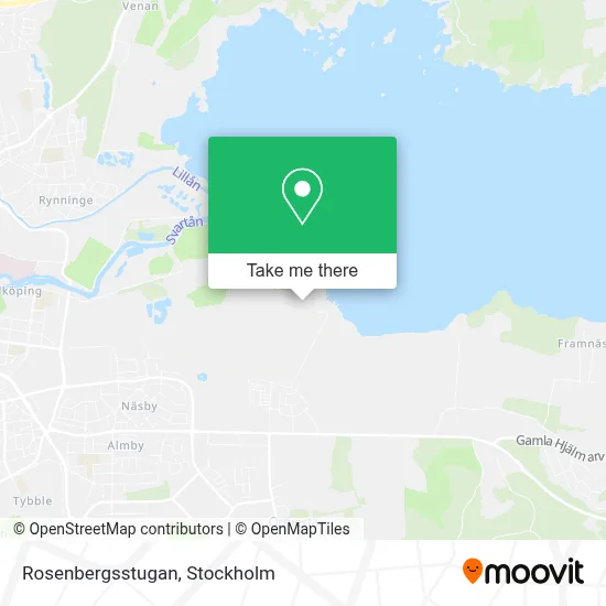 Rosenbergsstugan map