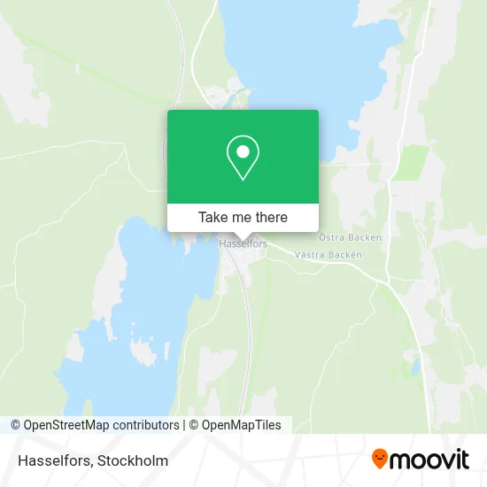 Hasselfors map