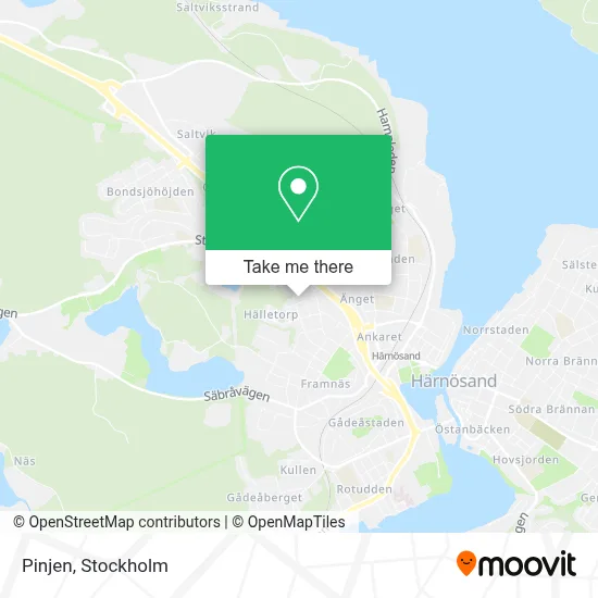 Pinjen map