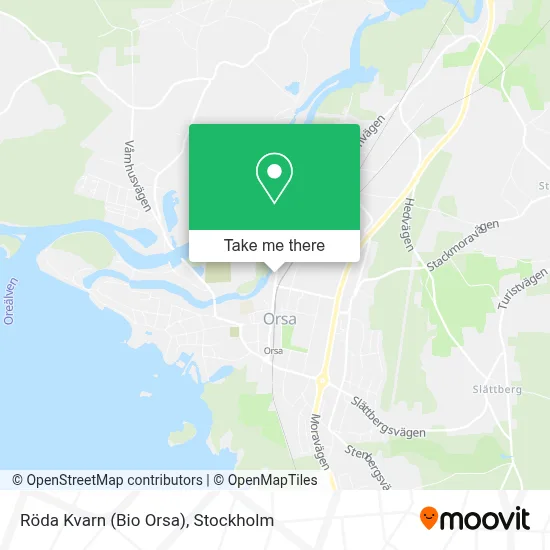 Röda Kvarn (Bio Orsa) map