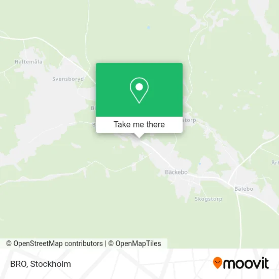 Bro map
