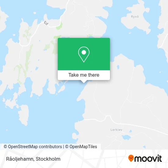 Råoljehamn map
