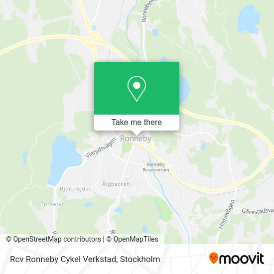 Rcv Ronneby Cykel Verkstad map