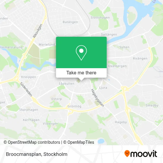 Broocmansplan map