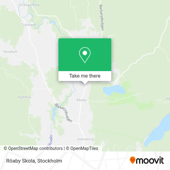Röaby Skola map