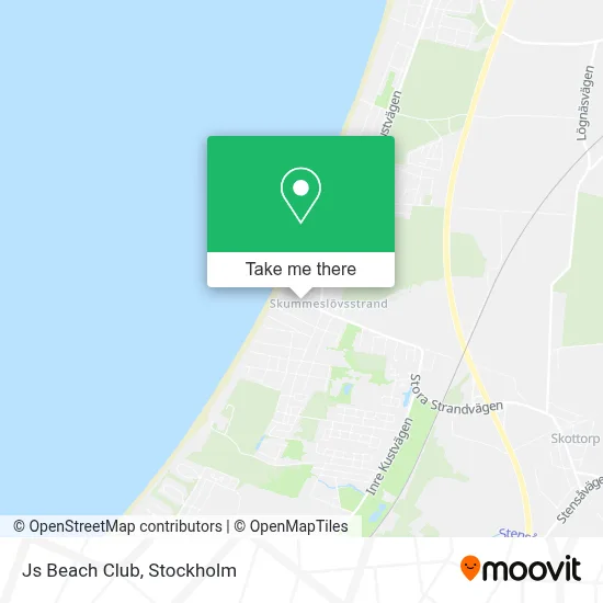 Js Beach Club map