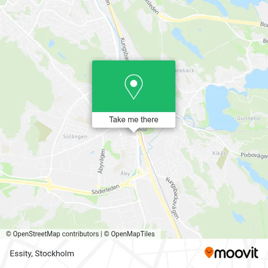 Essity map