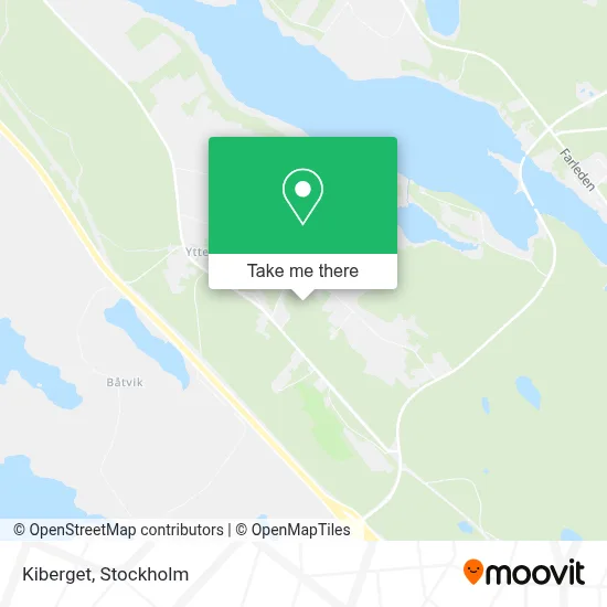 Kiberget map