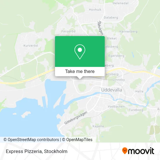 Pizzeria Express map