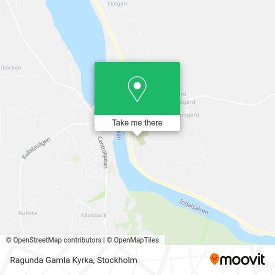 Ragunda Gamla Kyrka map