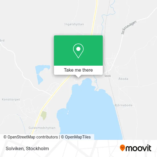 Solviken map