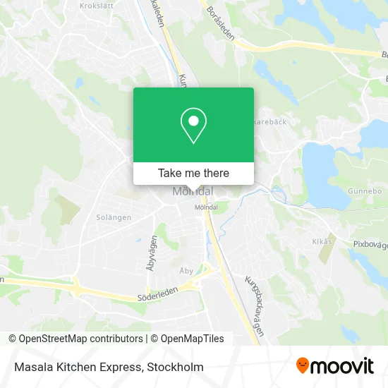 Masala Kitchen Express map