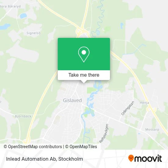 Inlead Automation Ab map