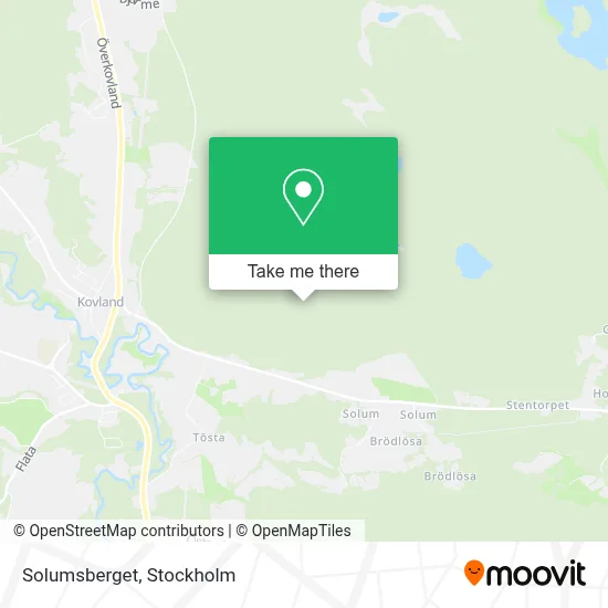 Solumsberget map