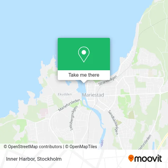 Inre Hamnen map