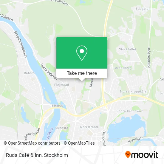 Ruds Café & Inn map