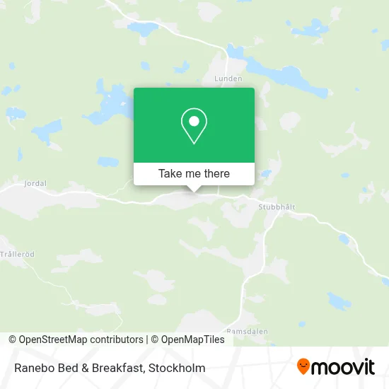 Ranebo Bed & Breakfast map